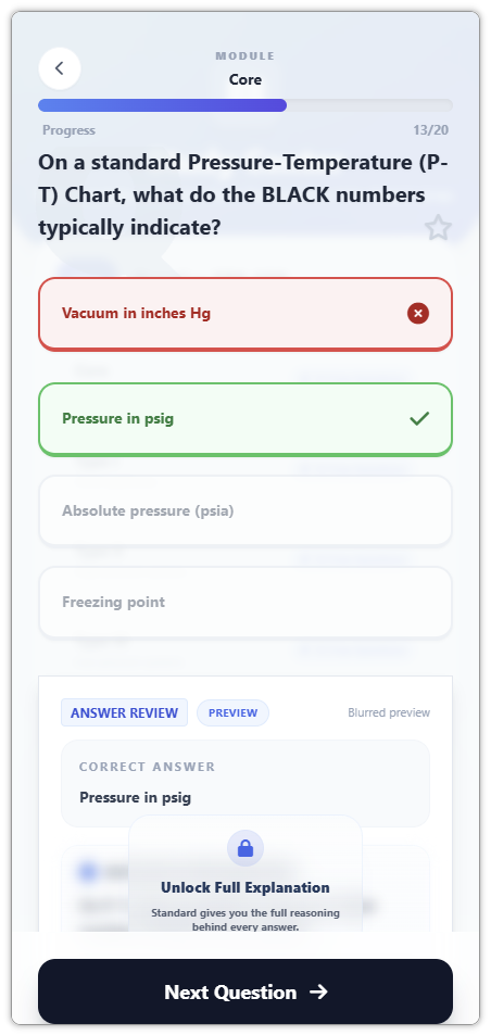Free access shows the correct answer but locks the full reasoning.